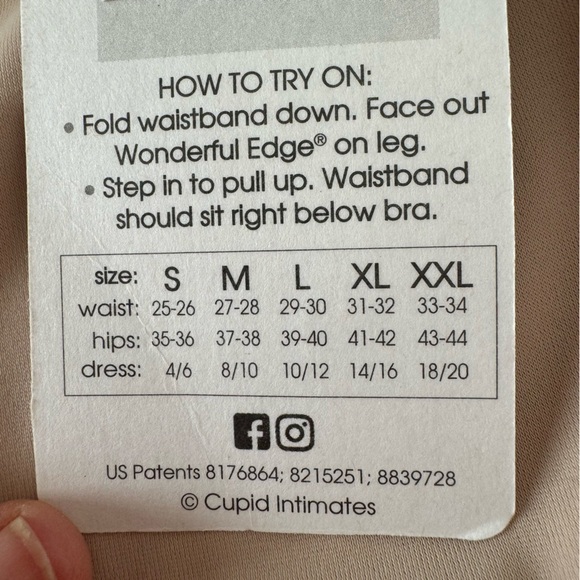 Nordstrom GirlPower Warm Beige Spandex High Waist Boy Short Shapewear XL NEW - Picture 5 of 10